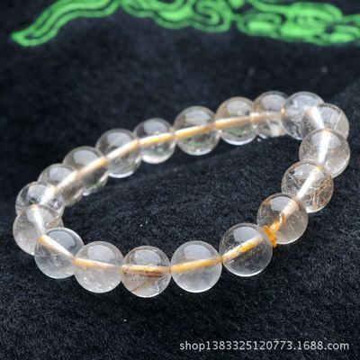 純天然彩發晶手鏈 編號y113y41 - 產品詳情與購買指南